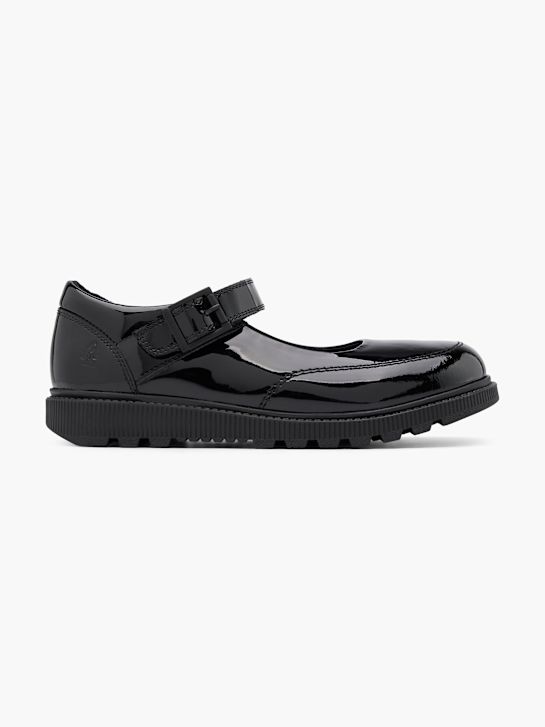 hush puppies scuola scarpa balletto piatto nero deichmann