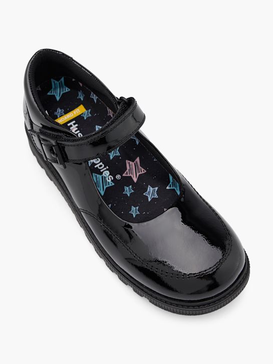 hush puppies scuola scarpa balletto piatto nero deichmann
