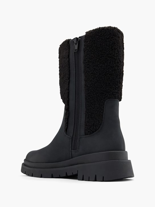 esprit ginocchio stivale alto nero deichmann