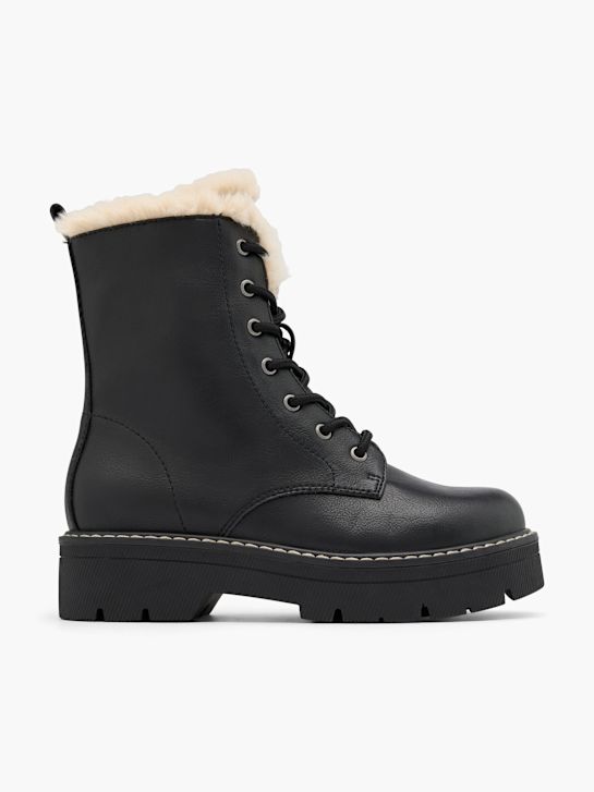 graceland lace-up boot black deichmann