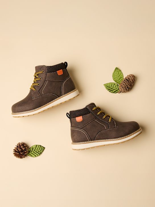 vty lace-up boot marrone deichmann