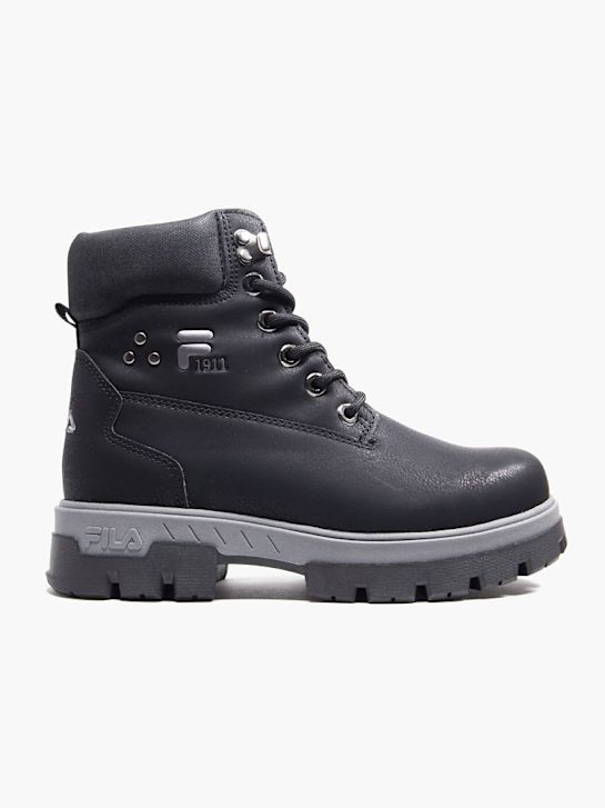 fila lace-up boot black deichmann