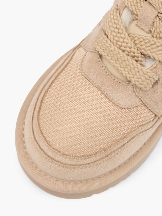 graceland lace-up boot beige deichmann