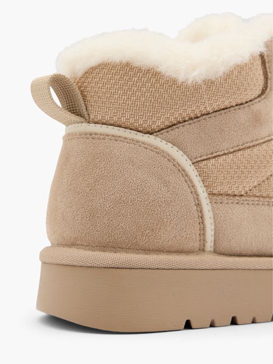 graceland lace-up boot beige deichmann