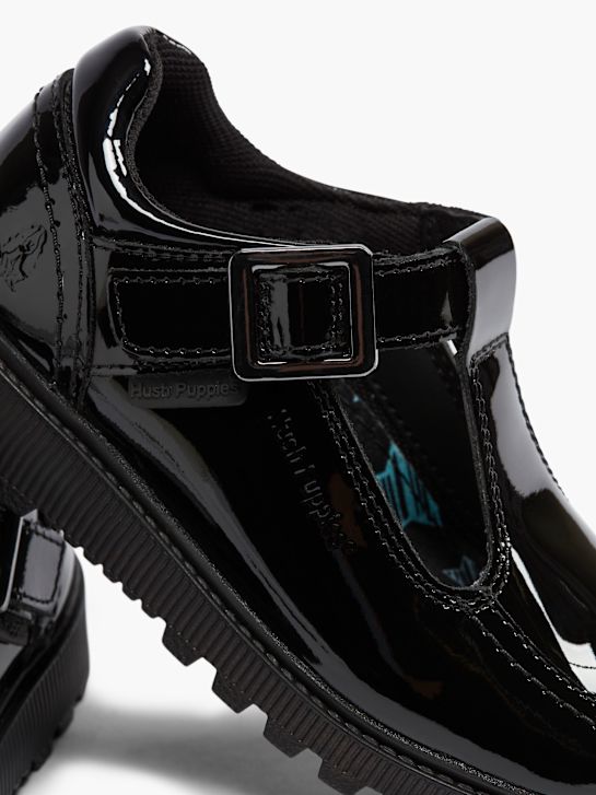 hush puppies scuola scarpa bassa scarpa nero deichmann
