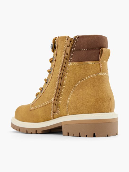 panchina lace-up boot beige deichmann