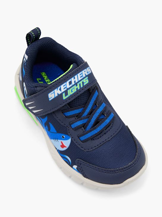 skechers flinn 2.0 trainer blu deichmann