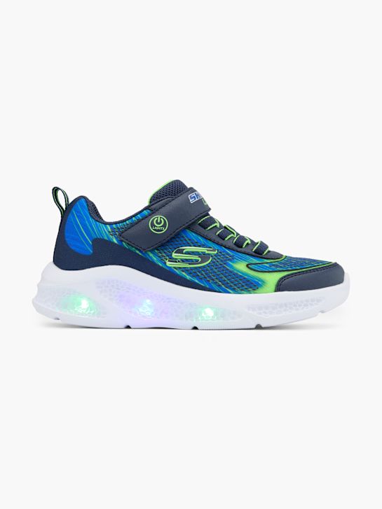 skechers cratere luci trainer blu deichmann