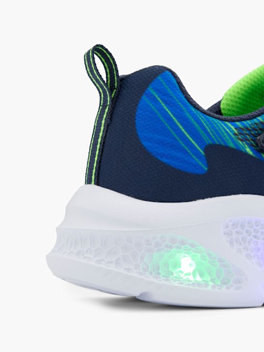 skechers cratere luci trainer blu deichmann