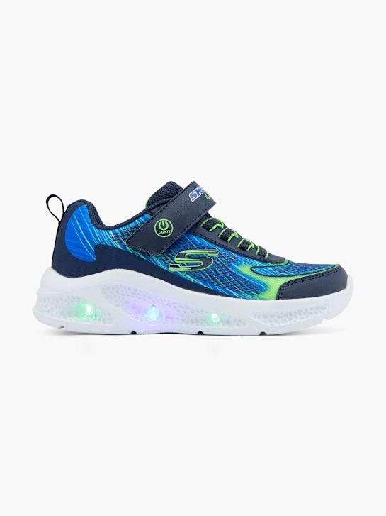 skechers cratere luci trainer blu deichmann
