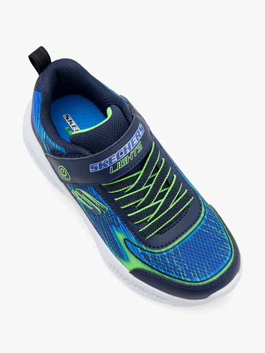 skechers cratere luci trainer blu deichmann