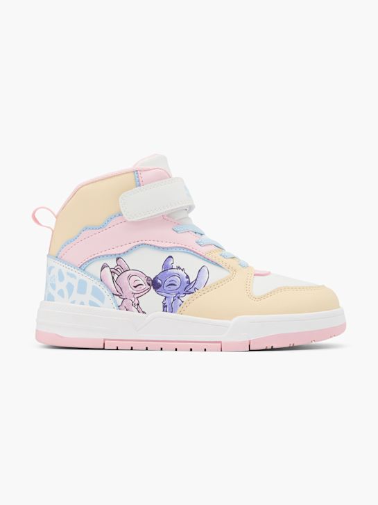 punto high top trainer giallo deichmann