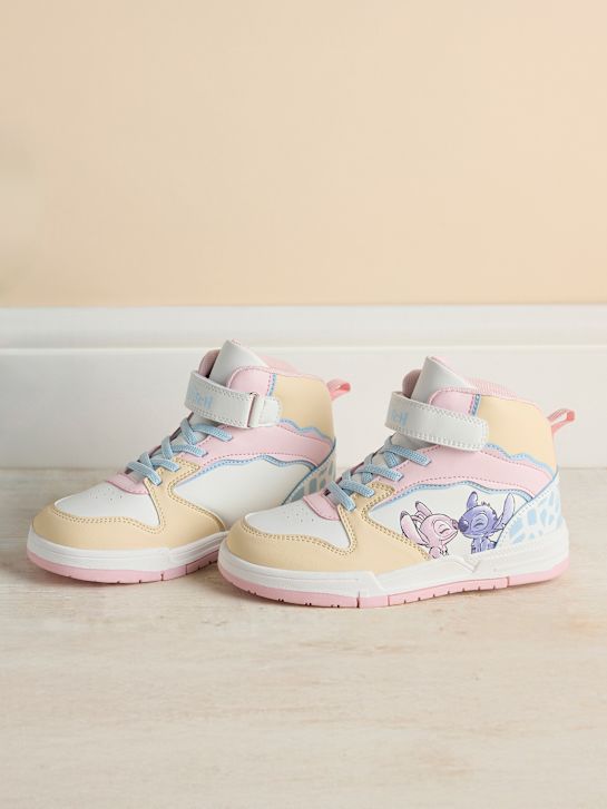 punto high top trainer giallo deichmann