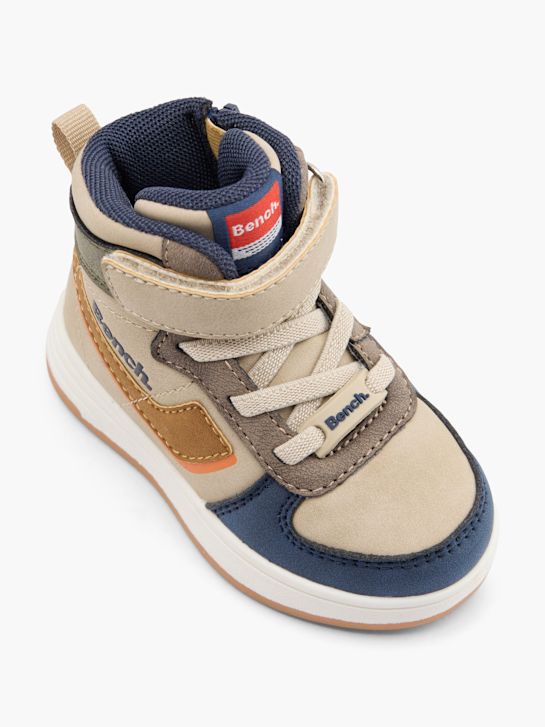 panca high top trainer beige deichmann