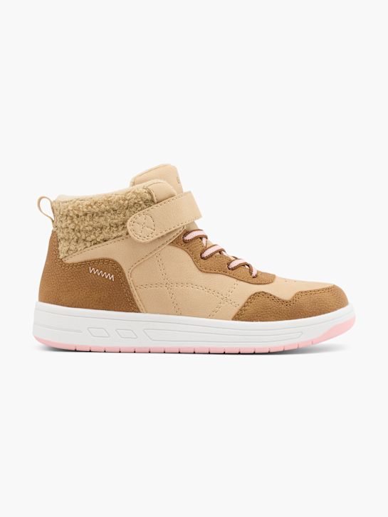 graceland high top trainer marrone deichmann