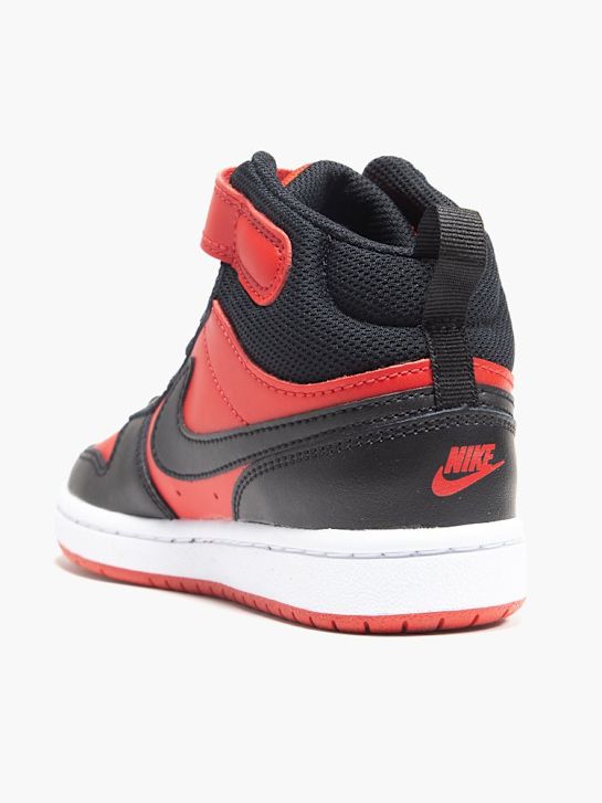 nike court borough mid 2 high top trainer red deichmann