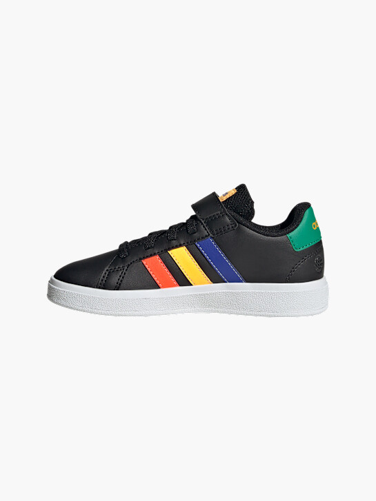 adidas grand court 2.0 el c trainer nero deichmann