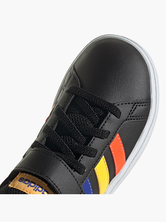 adidas grand court 2.0 el c trainer nero deichmann
