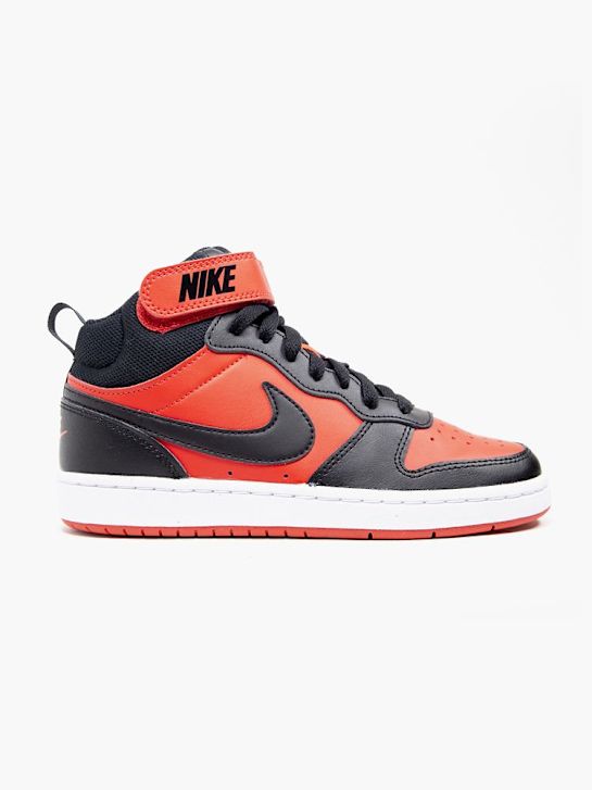 nike court borough mid 2 high top trainer red deichmann