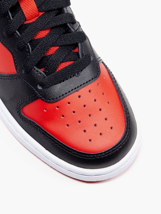 nike court borough mid 2 high top trainer red deichmann