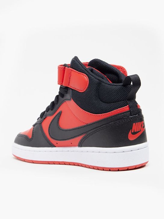 nike court borough mid 2 high top trainer red deichmann