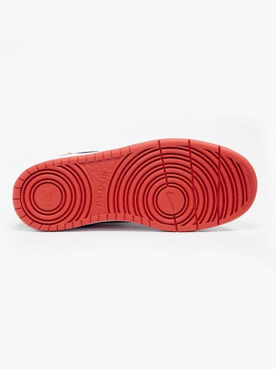 nike court borough mid 2 high top trainer red deichmann