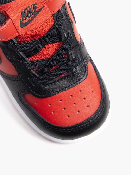 nike court borough mid 2 high top trainer red deichmann