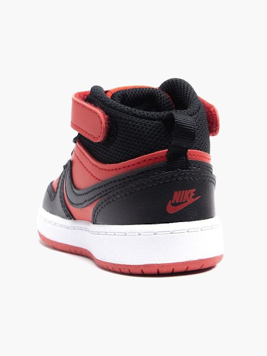 nike court borough mid 2 high top trainer red deichmann