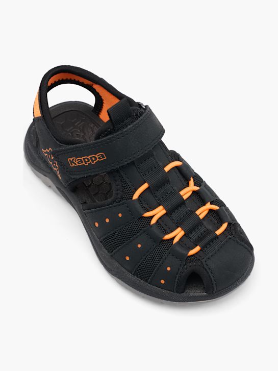 kappa a piedi sandalo nero deichmann