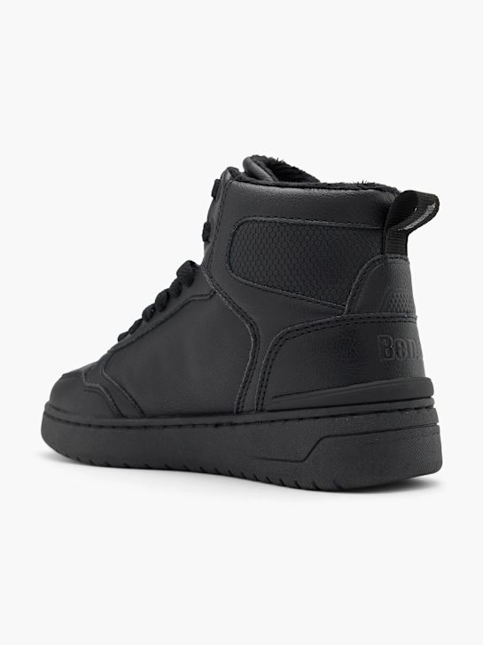 panca high top trainer nero deichmann