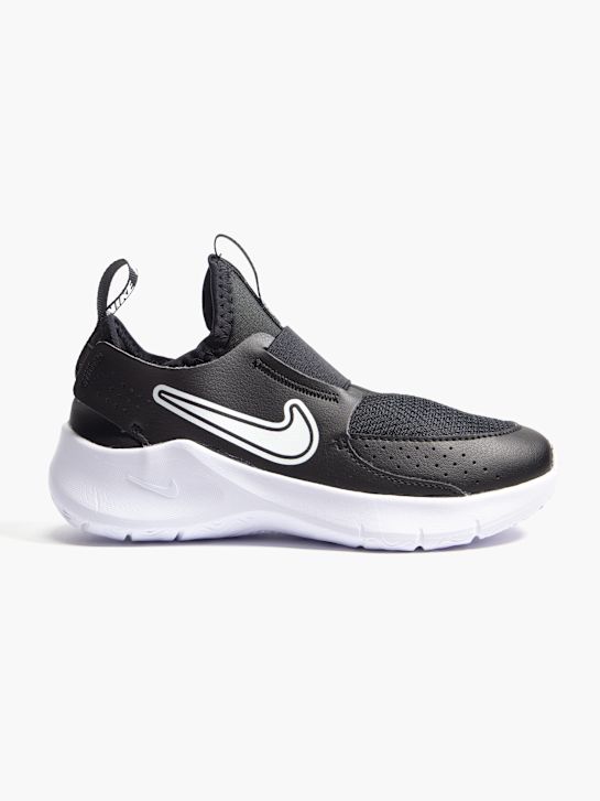 nike flex runner 3 slip-on trainer nero deichmann
