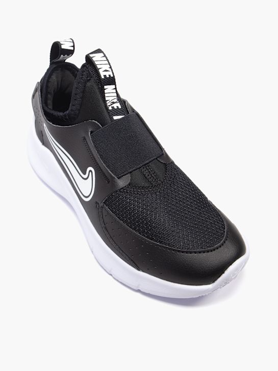 nike flex runner 3 slip-on trainer nero deichmann