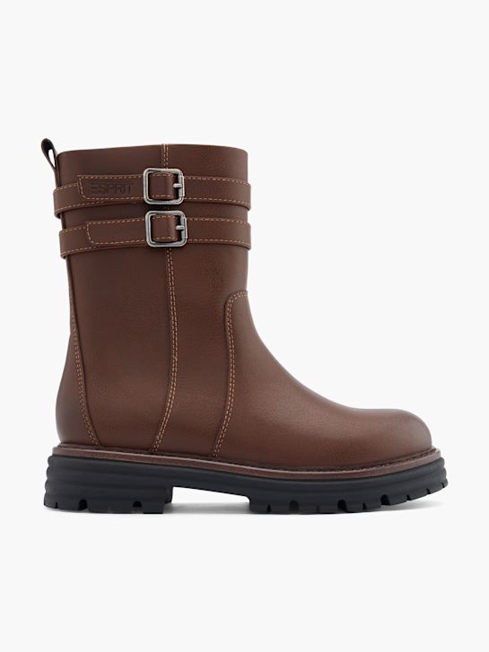 esprit knee high boot marrone deichmann