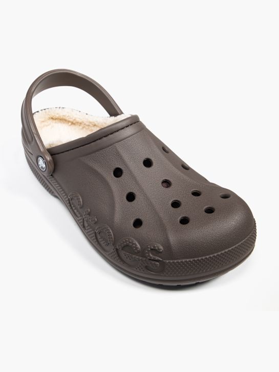 crocs baya lined clog marrone deichmann