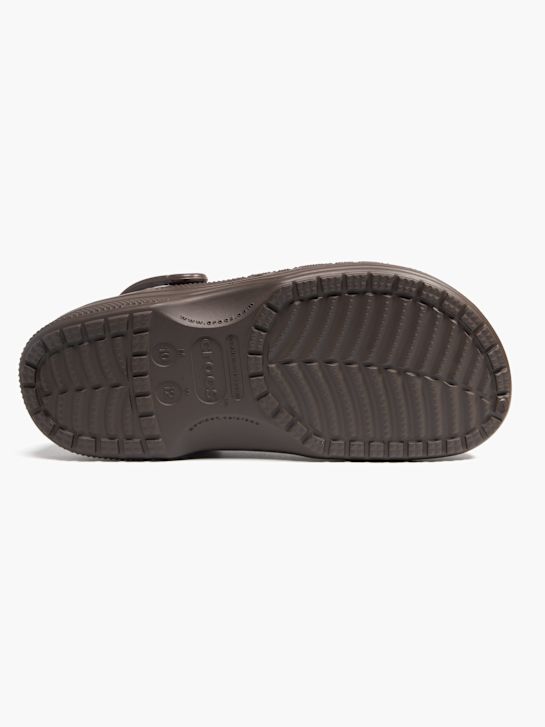 crocs baya lined clog marrone deichmann