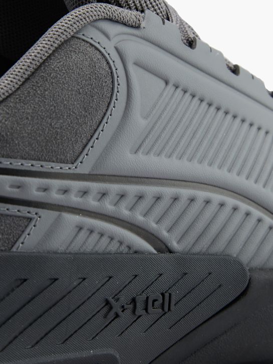 puma x-cella nova fs camoscio slip-on trainer grigio deichmann
