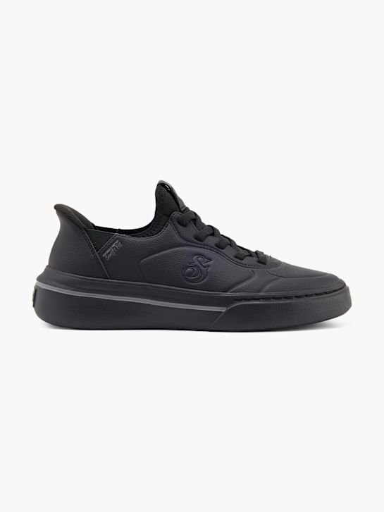 skechers snoop uno swift fit trainer nero deichmann