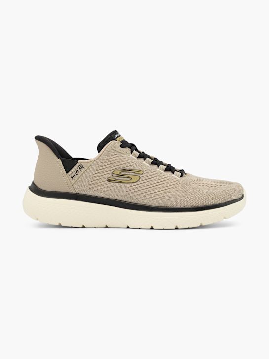 skechers flessione swift fit trainer beige deichmann