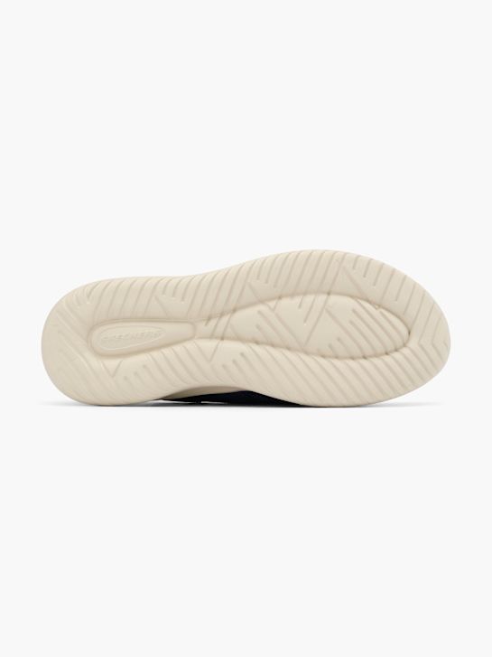 skechers dawson slip-on trainer blu deichmann