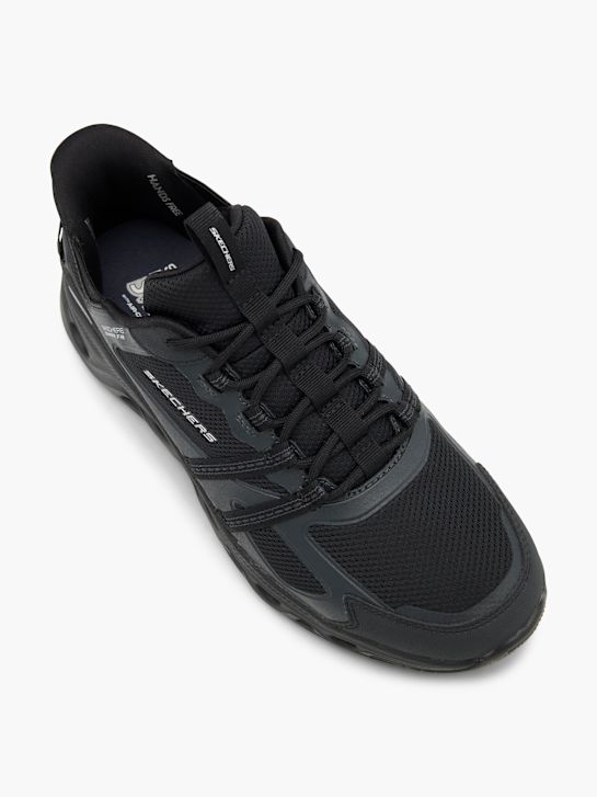 skechers swift fit slip-on trainer nero deichmann