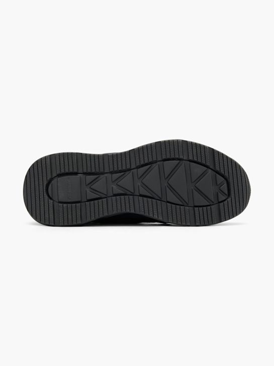 skechers swift fit slip-on trainer nero deichmann