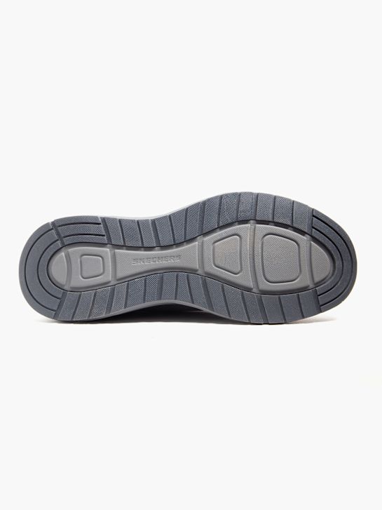 skechers venture giro swift fit slip-on trainer grigio deichmann