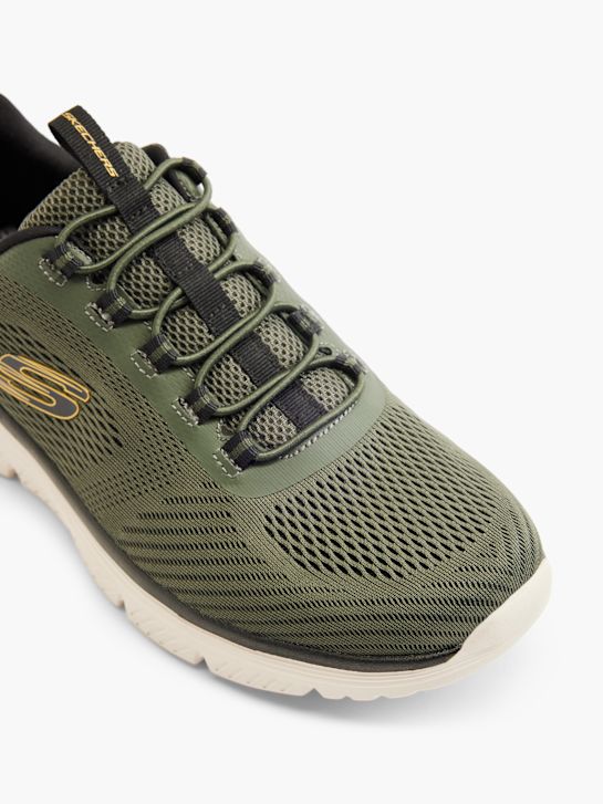 skechers ustioni 2.0 slip-on formatore khaki deichmann
