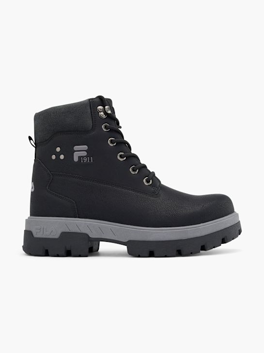 fila lace-up boot black deichmann