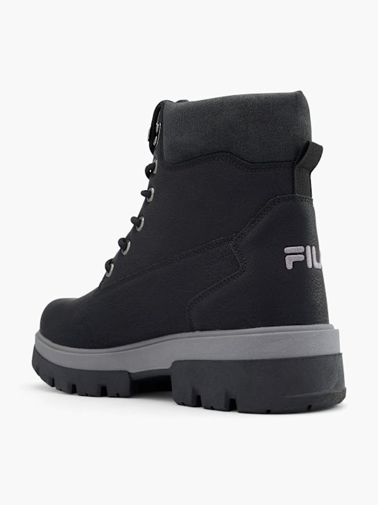fila lace-up boot black deichmann