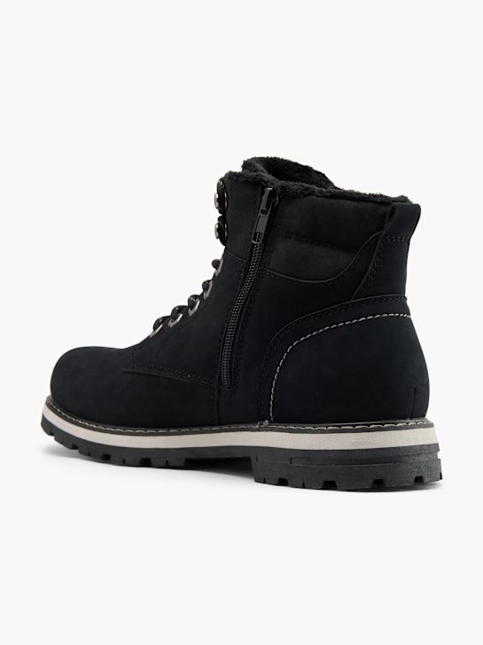 landrover lace-up boot black deichmann