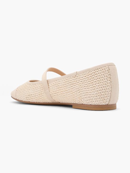 graceland mary jane balletto piatto beige deichmann