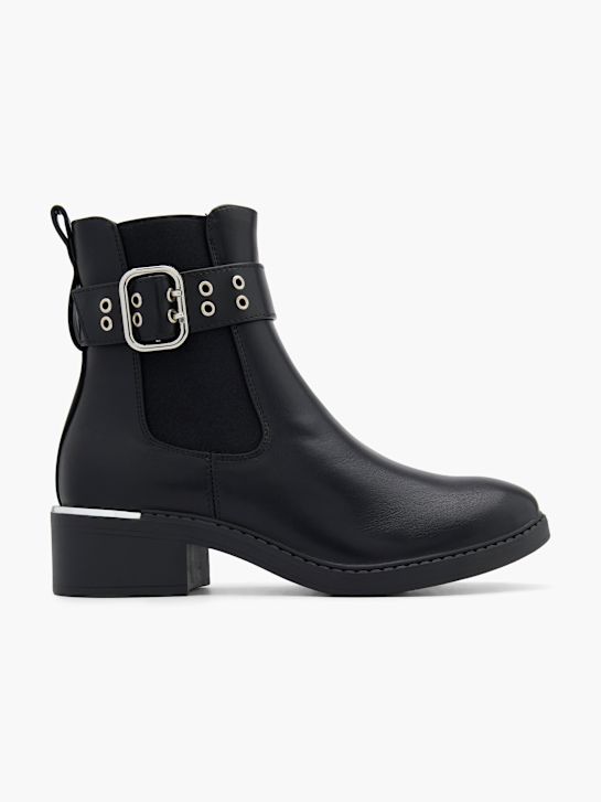 graceland con tacco chelsea boot nero deichmann