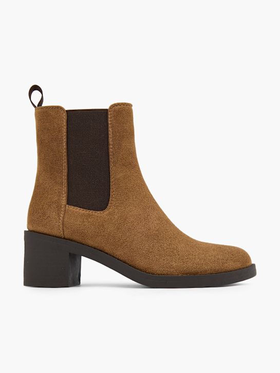 graceland con tacco chelsea boot marrone deichmann