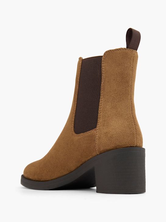 graceland con tacco chelsea boot marrone deichmann